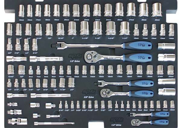 Custom Series Tool Kit - 370pc - Metric/SAE - NZ Black/Black - (FOAMED)