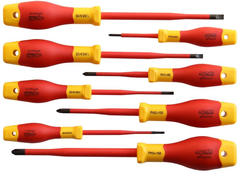 VDE INSULATED ELECTTRICAL SCREWDRIVER SET - 8PC