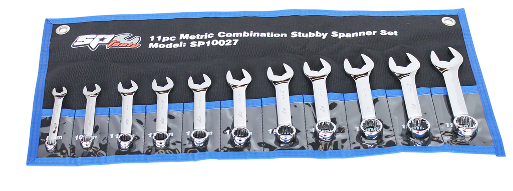 SET SPANNER ROE STUBBY 11PC METRIC