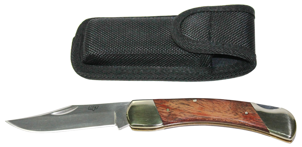 KNIFE STOCK SINGLE BLADE FOLDING INC POUCH