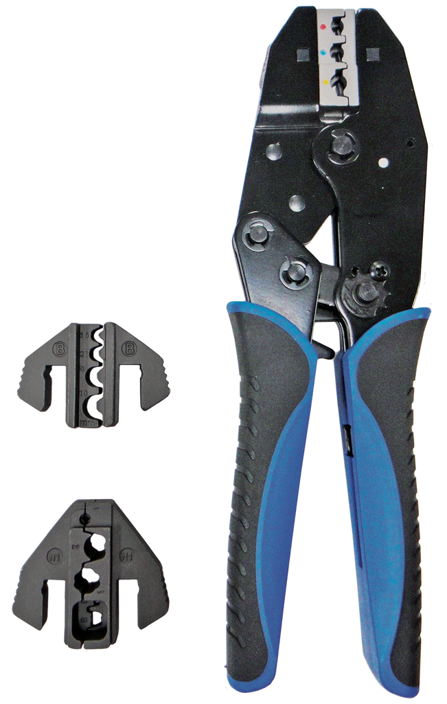 RATCHET CRIMPER QUICK CHANGE 4PC KIT