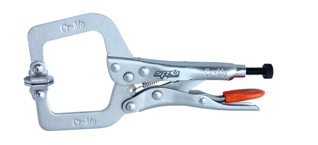 PLIERS LOCKING C-CLAMP SWIVEL PAD 150MM(6")