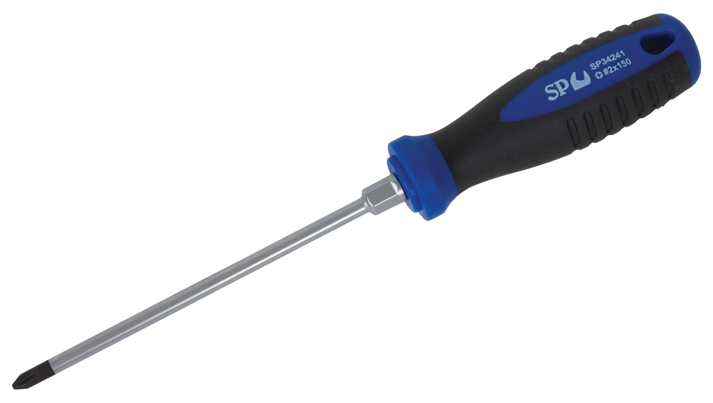 SCREWDRIVER PREMIUM HEX BOLSTER PHILLIPS #3X150MM