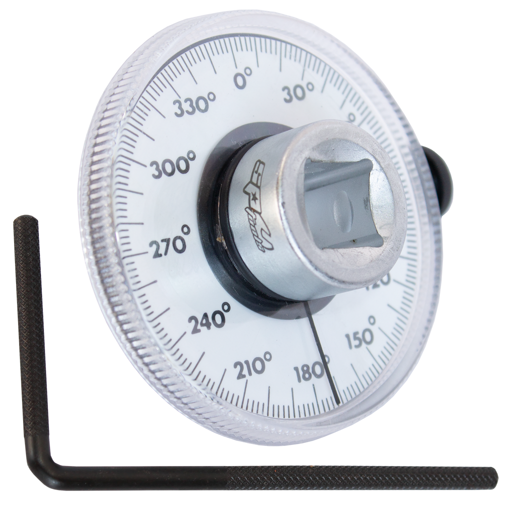 TORQUE ANGULAR GUAGE 1/2" DR 360 SCALE