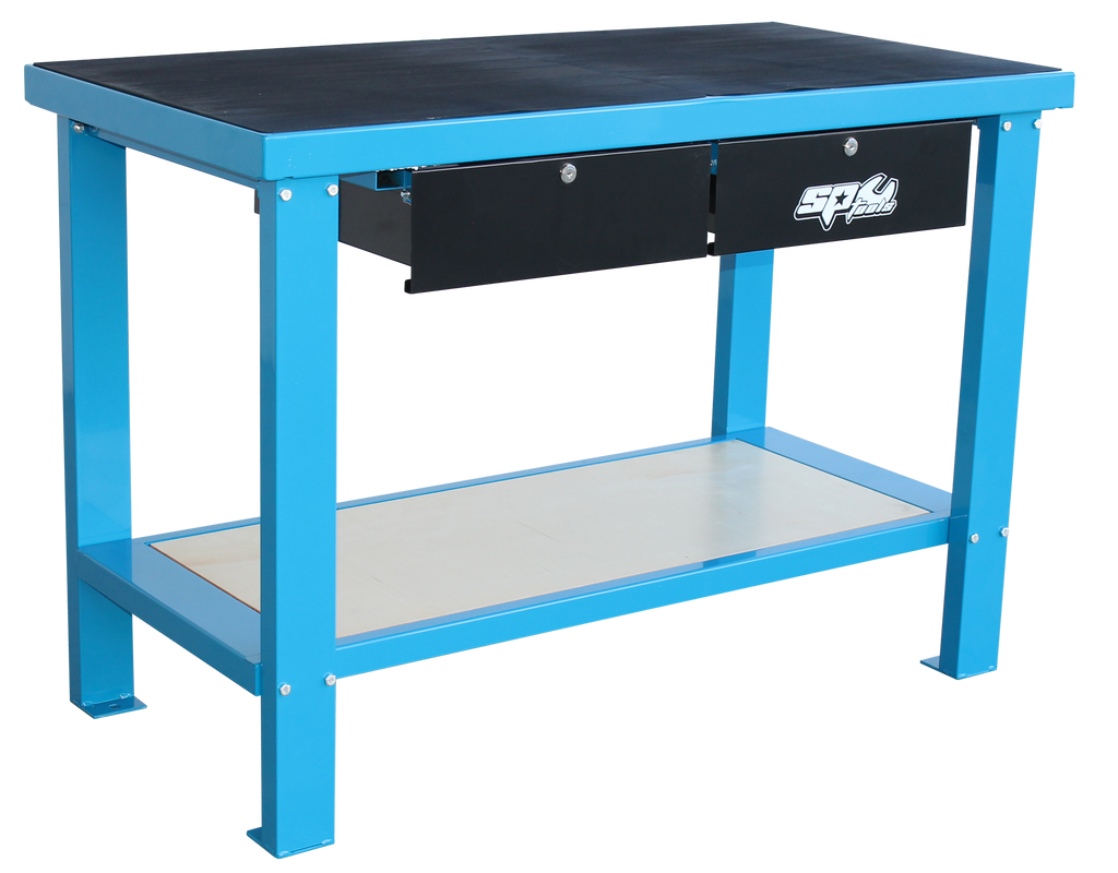 WORKBENCH 2 DRAWER 1250MM CUSTOM SERIES