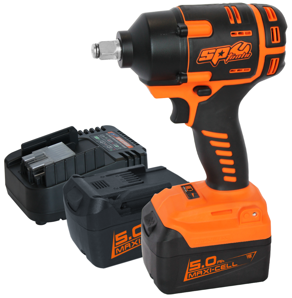 CORDLESS IMPACT WRENCH 18V 1/2" 880NM (SKIN ONLY)